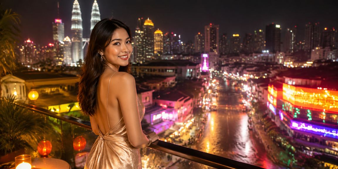 Pengguna Kuala Lumpur bermain pertaruhan dalam talian gaya Melayu malam hari